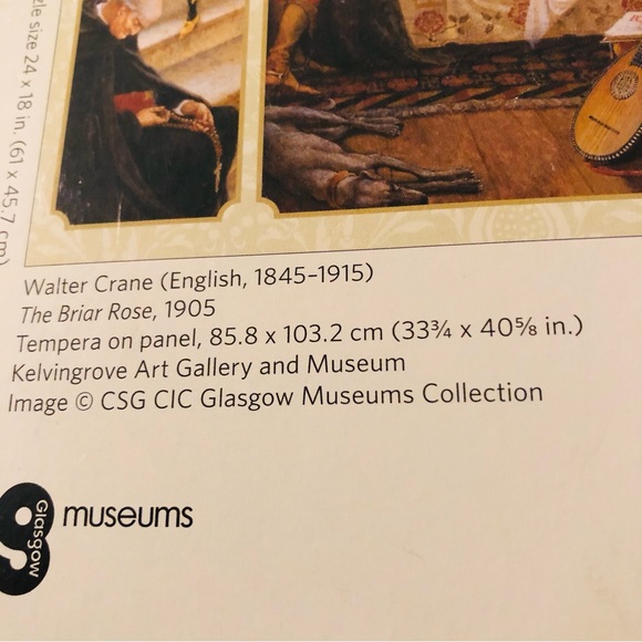 Puzzle: Pomegranate Artpiece Puzzle - Walter Crane Sleeping Beauty, 500 Piece - Picture 10 of 13